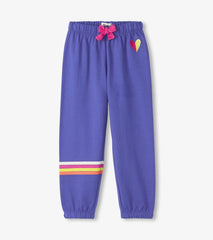 Girls Girls Rainbow Baggy Track Pants | Hatley Bottoms