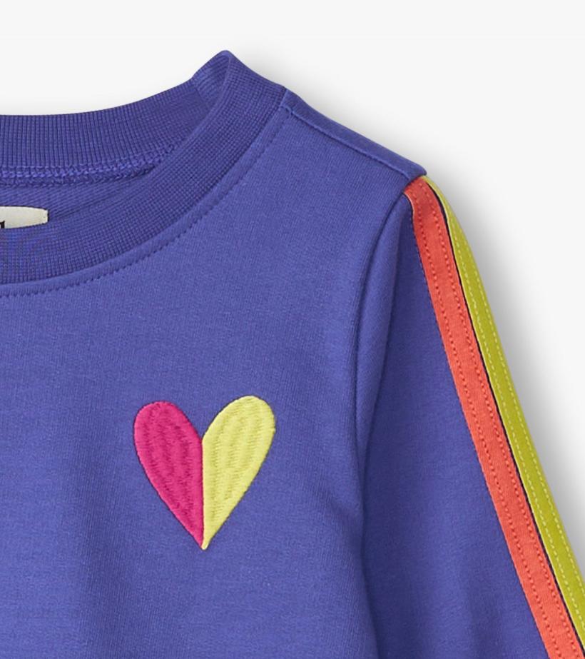 Girls Girls Rainbow Crossover Sweater | Hatley Sweaters