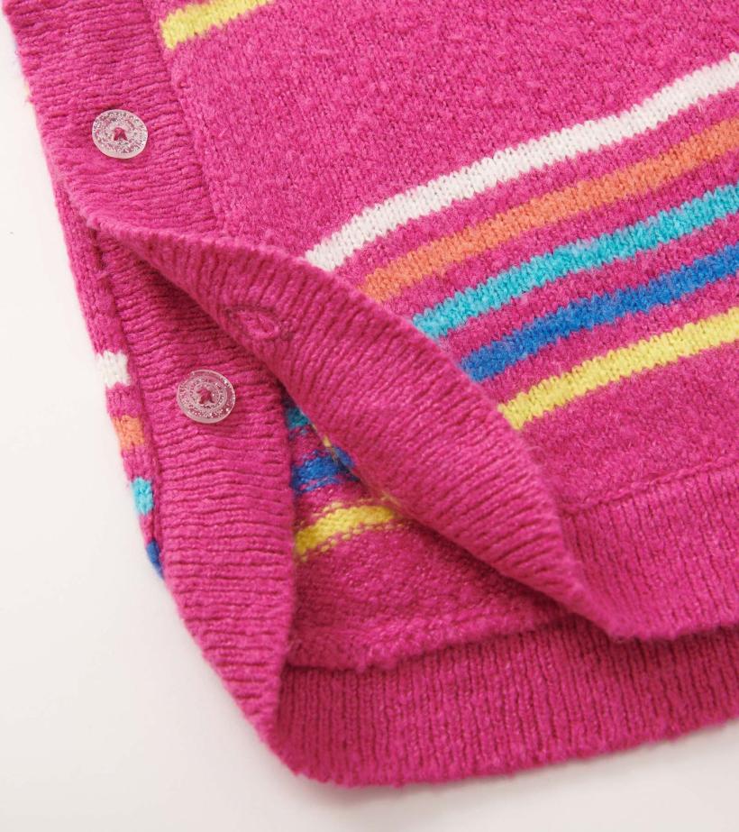 Girls Girls Rainbow Stripes Sweater Tunic | Hatley Sweaters