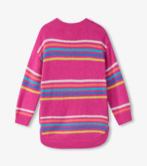 Girls Girls Rainbow Stripes Sweater Tunic | Hatley Sweaters