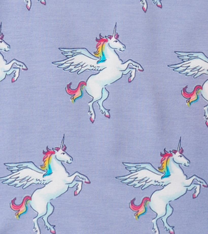 Girls Girls Rainbow Unicorn Bamboo Pajama Set | Hatley Sleepwear