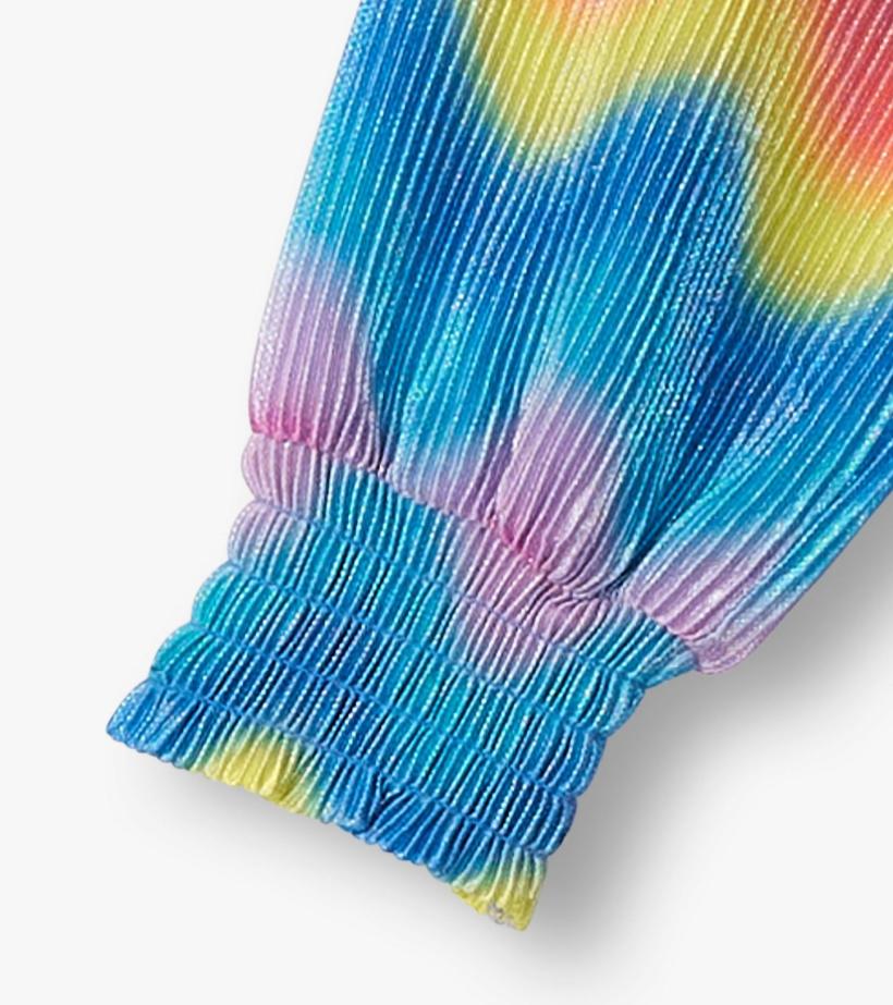 Girls Girls Rainbow Wave Pleated A-Line Dress | Hatley Dresses