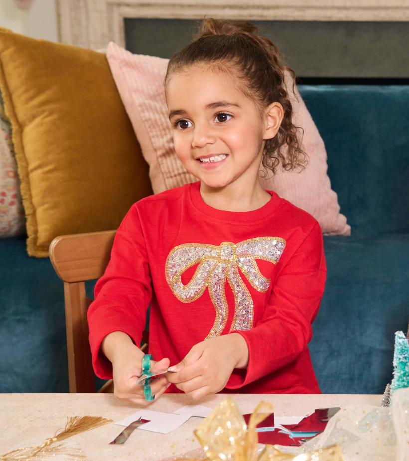 Girls Girls Red Holiday Bow Party Dress | Hatley Dresses