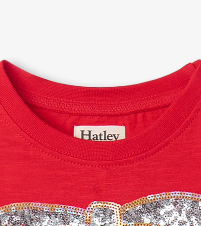 Girls Girls Red Holiday Bow Party Dress | Hatley Dresses