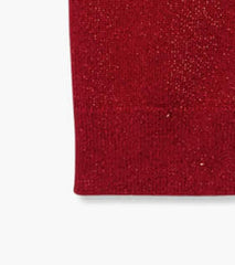 Girls Girls Red Shimmer Knit Leggings | Hatley Bottoms