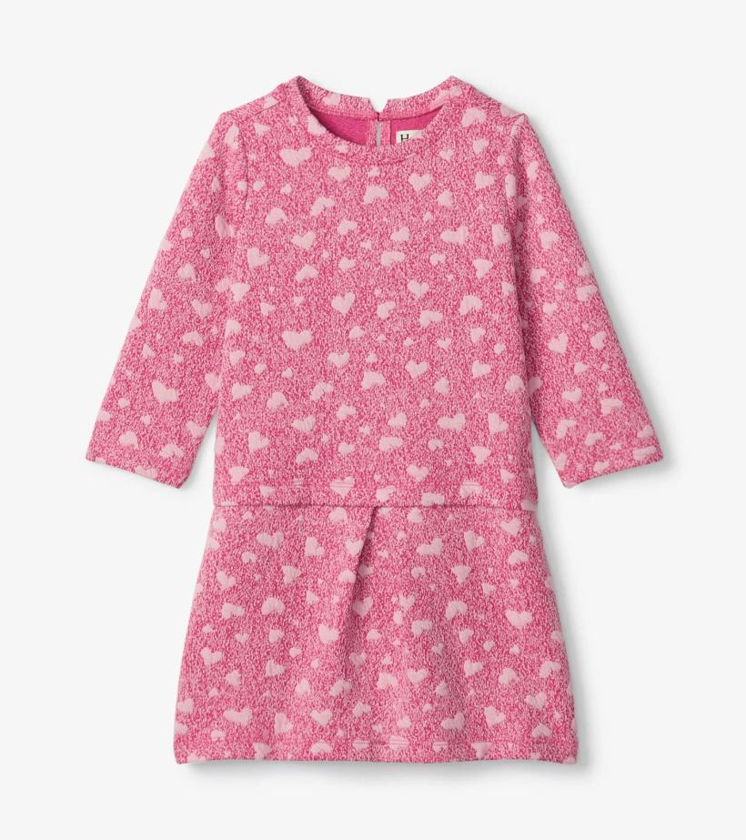 Girls Girls Scattered Hearts Shift Dress | Hatley Dresses