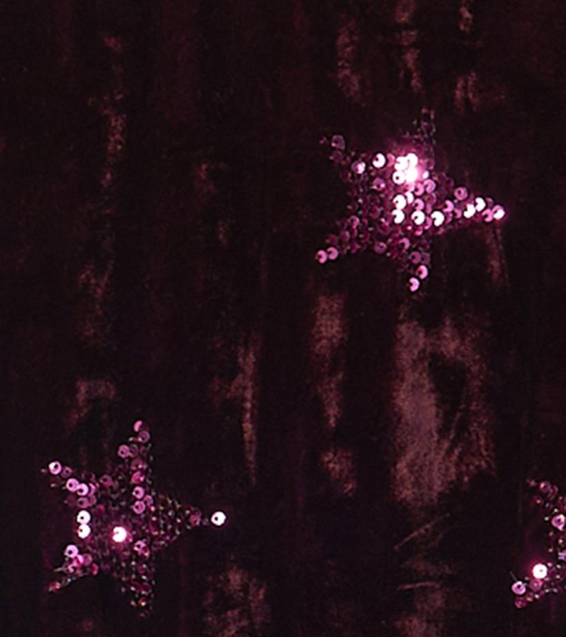 Girls Girls Sequin Stars Velvet Dress | Hatley Dresses
