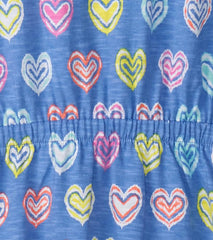 Girls Girls Shibori Hearts Relaxed Dress | Hatley Dresses