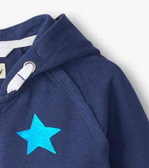 Girls Girls Star Girl Zip-Up Hoodie | Hatley Sweaters