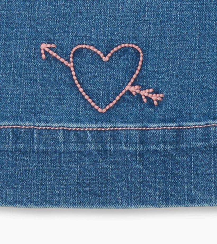 Girls Girls Stretch Denim Wide Leg Pants | Hatley Bottoms