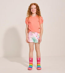 Girls Girls Summer Waves Pull On Shorts | Hatley Bottoms