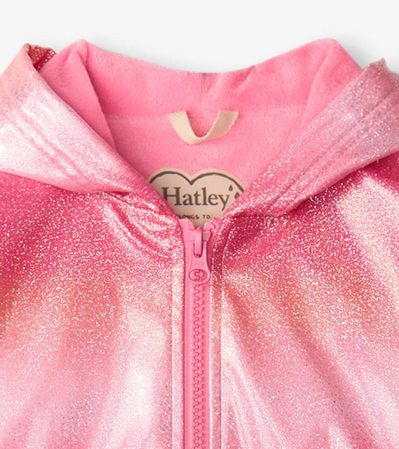 Girls Girls Summer Zip-Up Rain Jacket | Hatley Rainwear