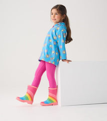 Girls Girls Sunrays Zip-Up Rain Jacket | Hatley Rainwear
