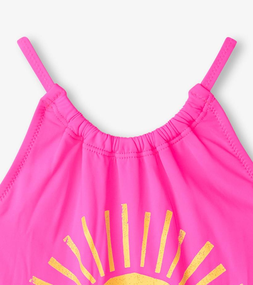 Girls Girls Sunrise Gather Gathered Swimsuit | Hatley Swimwear