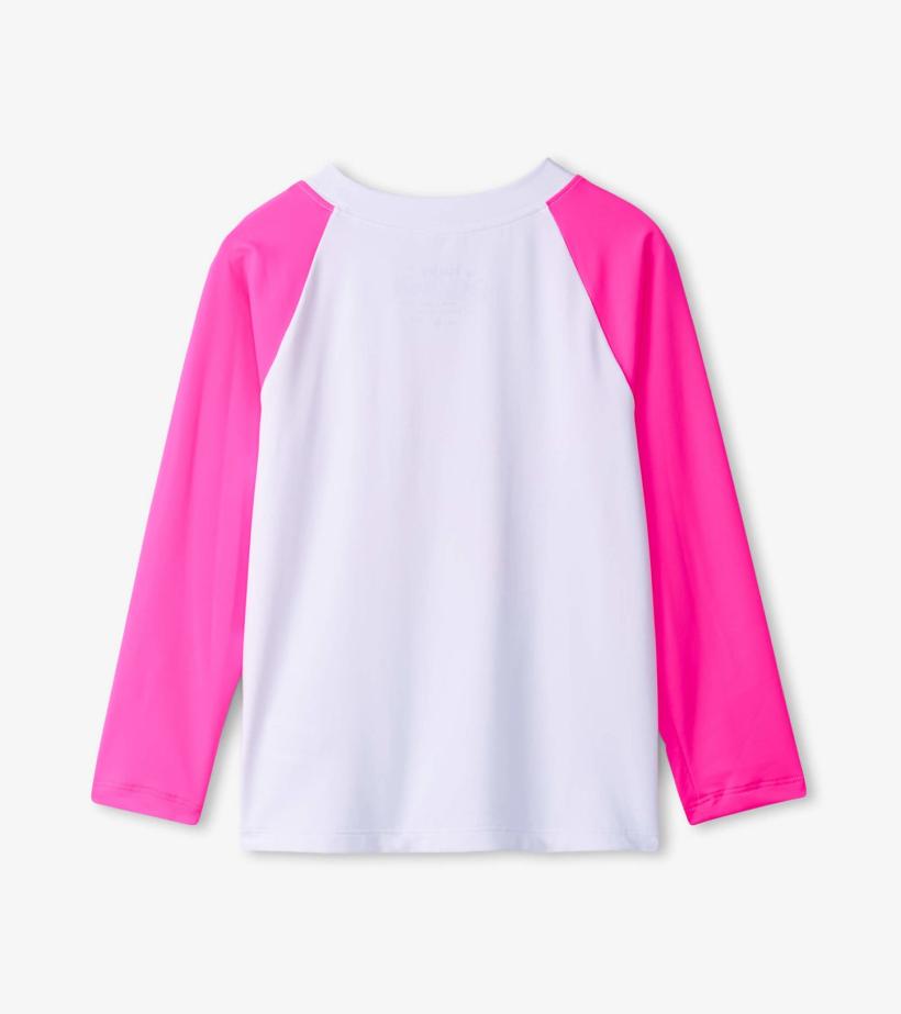 Girls Girls Sunshine Long Sleeve Rashguard | Hatley Swimwear