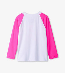 Girls Girls Sunshine Long Sleeve Rashguard | Hatley Swimwear