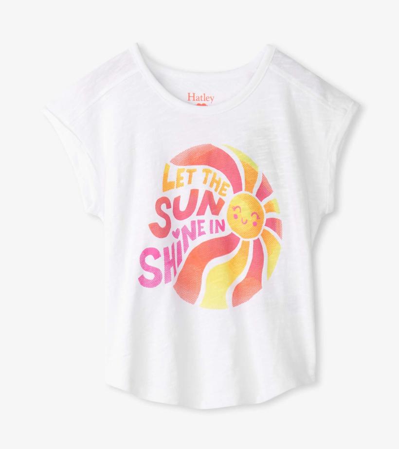 Girls Girls Sunshine Relaxed T-Shirt | Hatley Tops