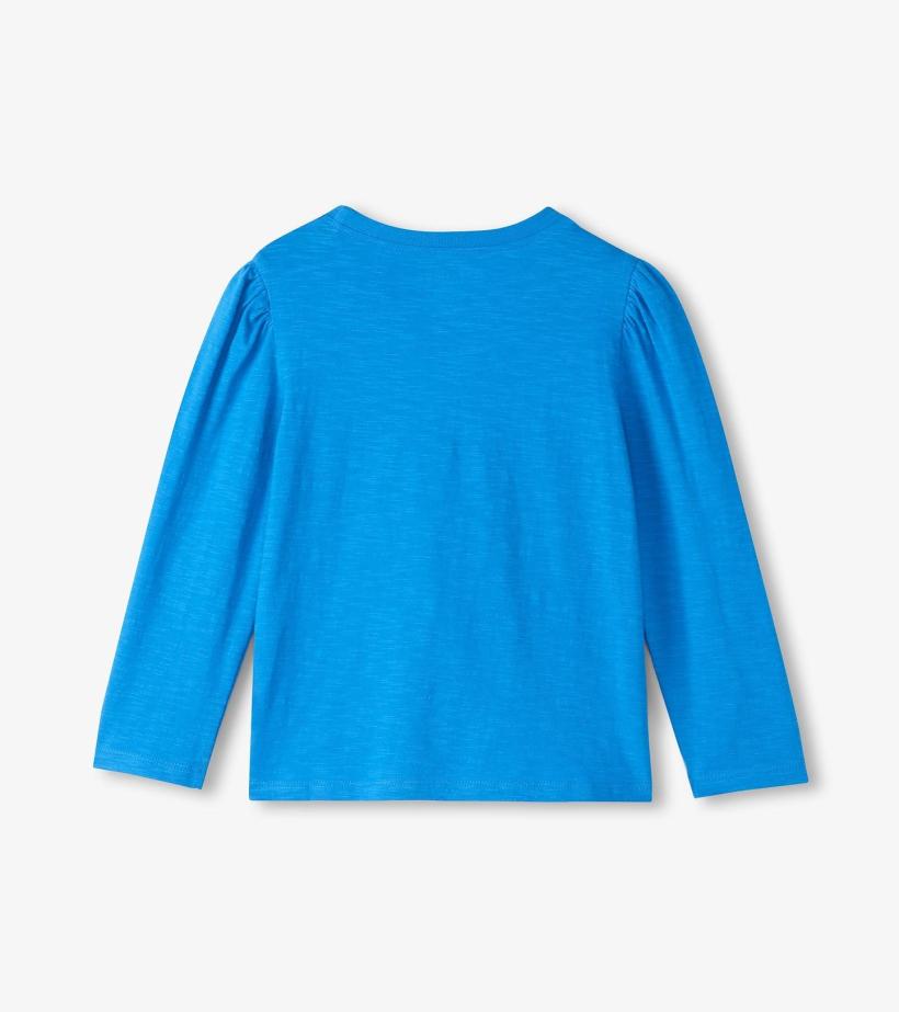 Girls Girls Super Star Guitar Long Sleeve Graphic Tee | Hatley Tops