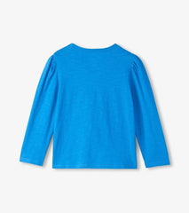 Girls Girls Super Star Guitar Long Sleeve Graphic Tee | Hatley Tops