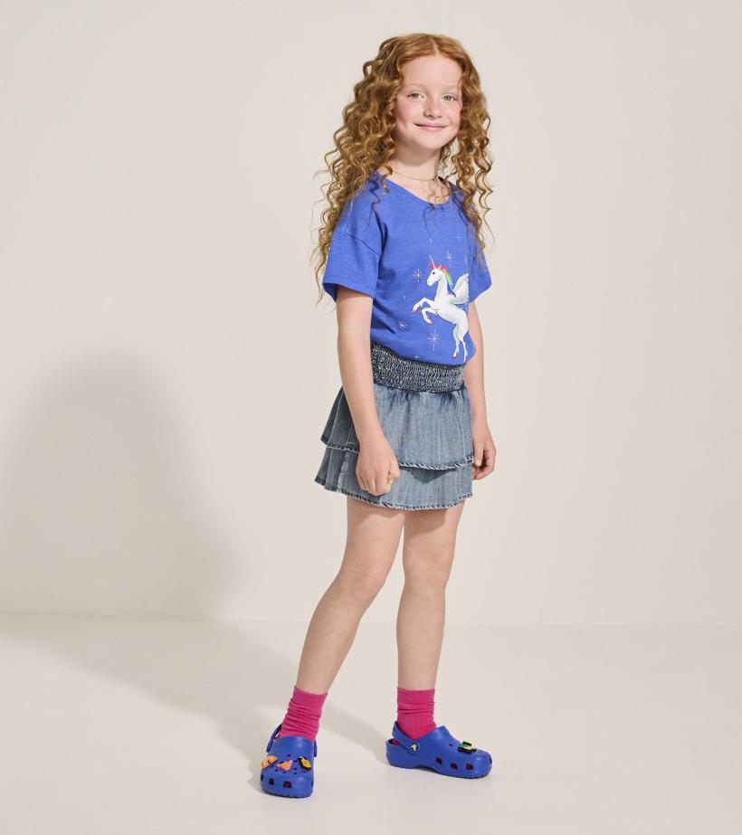 Girls Girls Tencel Smocked Skirt | Hatley Bottoms
