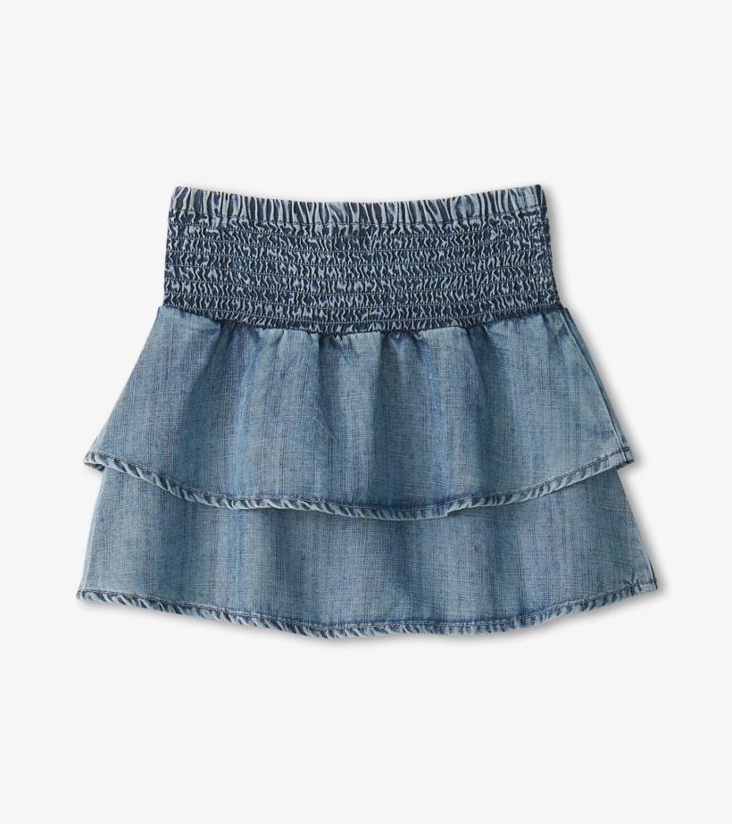 Girls Girls Tencel Smocked Skirt | Hatley Bottoms
