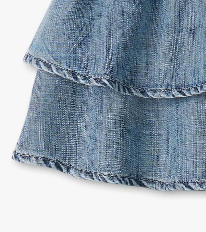 Girls Girls Tencel Smocked Skirt | Hatley Bottoms