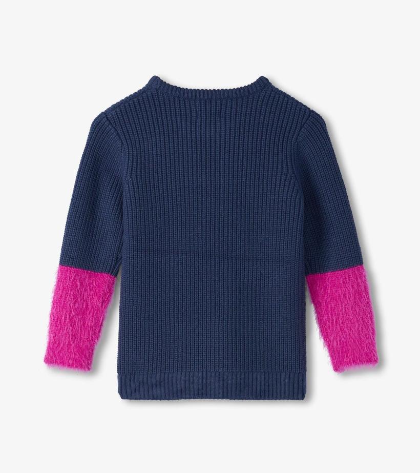 Girls Girls Throwback Flowers Fluffy Sleeve Sweater Tunic | Hatley Sweaters