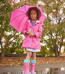 Girls Girls Tiny Drops Sherpa Lined Rain Boots | Hatley Rainwear