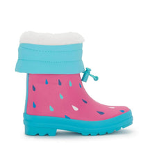 Girls Girls Tiny Drops Sherpa Lined Rain Boots | Hatley Rainwear