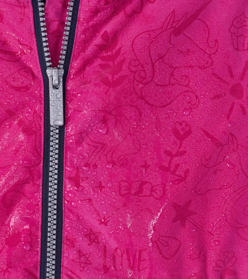 Girls Girls Unicorn Doodle Zip-Up Lightweight Rain Jacket | Hatley Rainwear