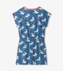 Girls Girls Unicorn Garden Relaxed Dress | Hatley Dresses