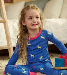 Girls Girls Unicorn Glow Pajama Set | Hatley Sleepwear