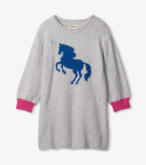 Girls Girls Unicorn Sweater Dress | Hatley Dresses