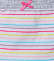 Girls Girls Vibrant Stripes 3 Pack Hipster Underwear | Hatley Underwear