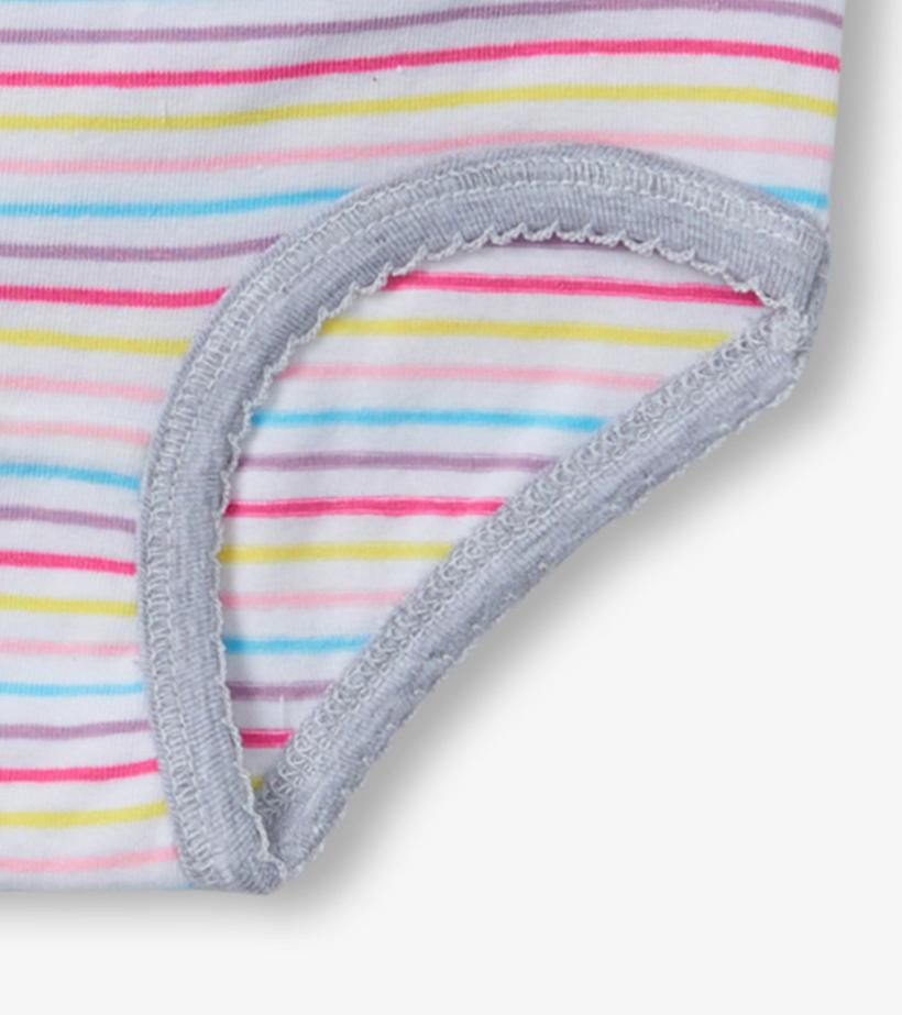 Girls Girls Vibrant Stripes 3 Pack Hipster Underwear | Hatley Underwear