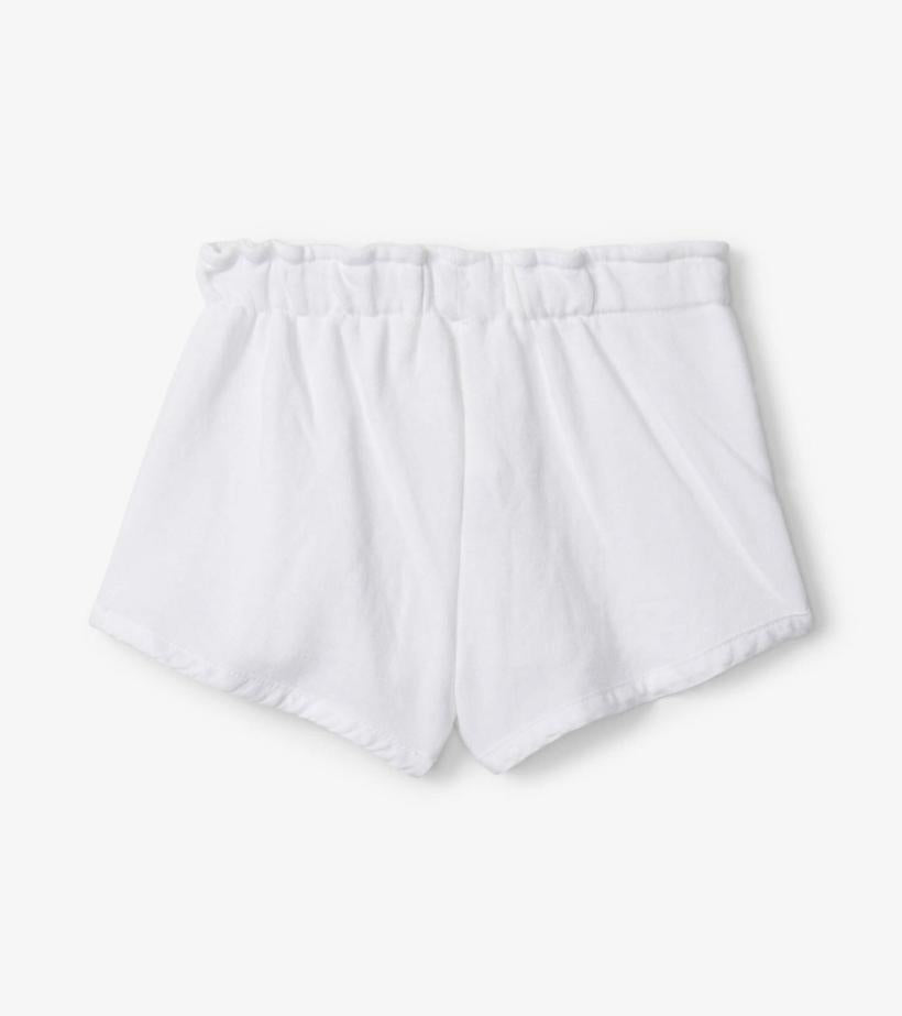Girls Girls White Adventure Shorts | Hatley Bottoms