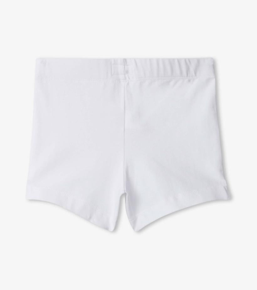 Girls Girls White Summer Shorts | Hatley Bottoms
