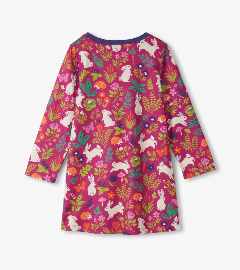Girls Girls Wild Bunnies Nightgown | Hatley Sleepwear