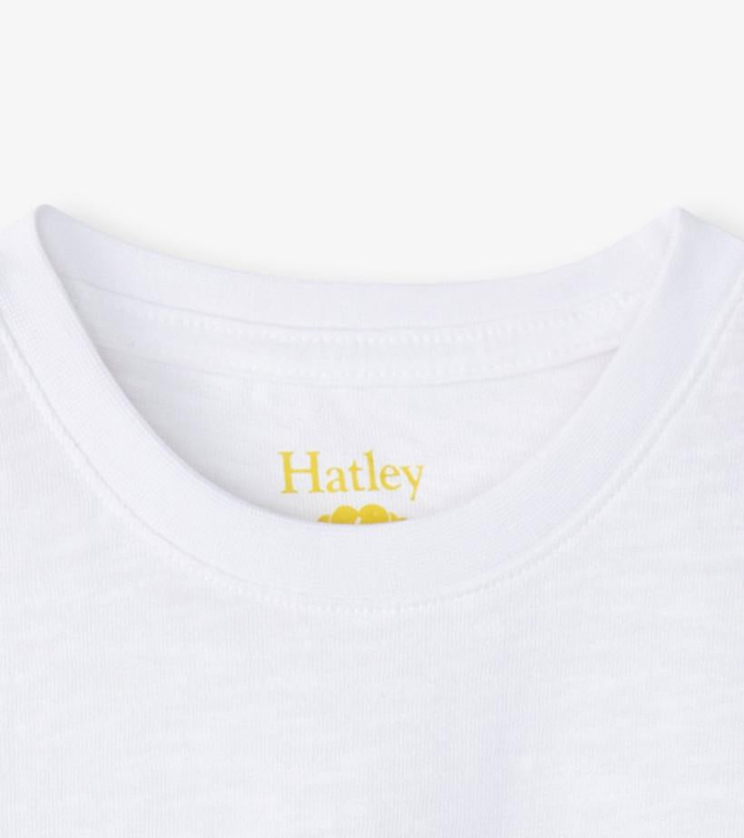 Girls Girls Wild Flower Graphic Tee | Hatley Tops