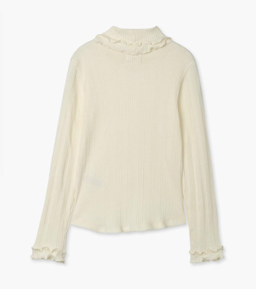 Girls Girls Winter Cream Turtleneck | Hatley Tops