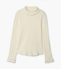 Girls Girls Winter Cream Turtleneck | Hatley Tops