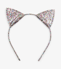 Girls Glitter Kitty Ears Headband | Hatley Accessories