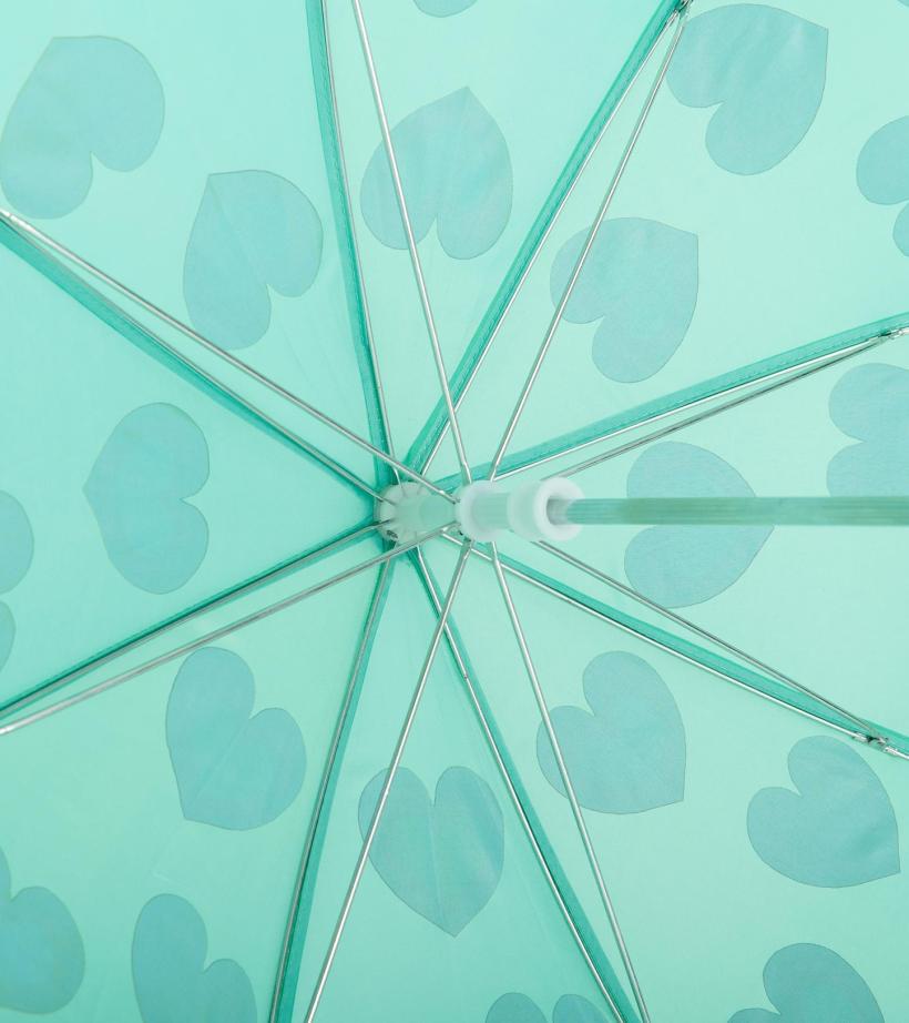 Girls Hearts Colour Changing Umbrella | Hatley Rainwear