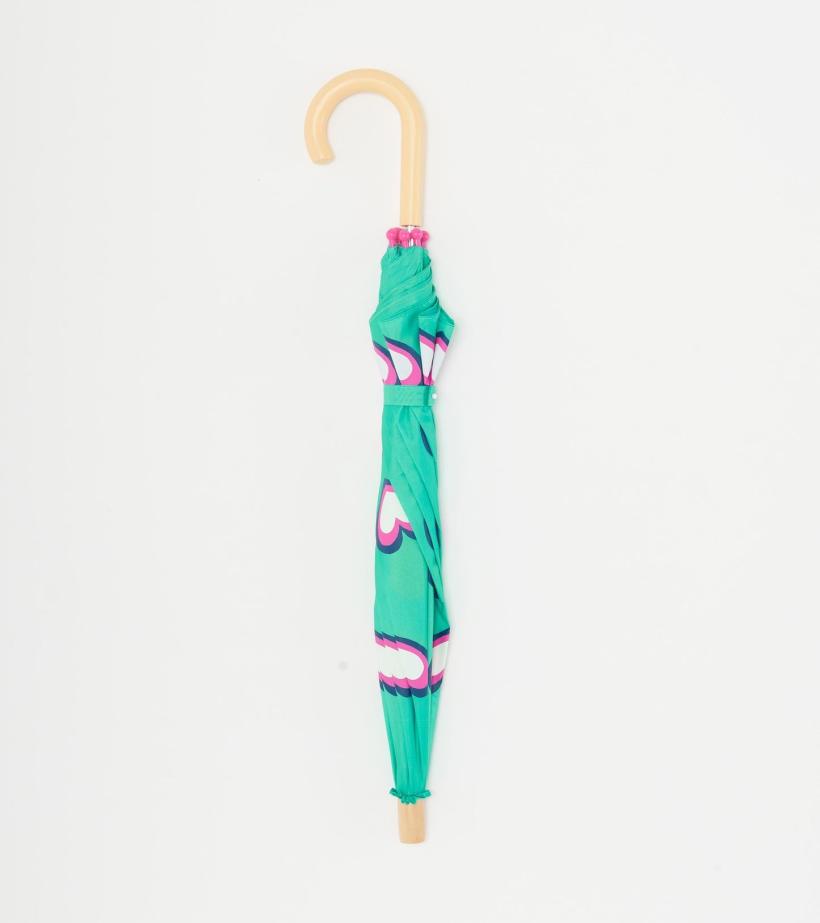 Girls Hearts Colour Changing Umbrella | Hatley Rainwear