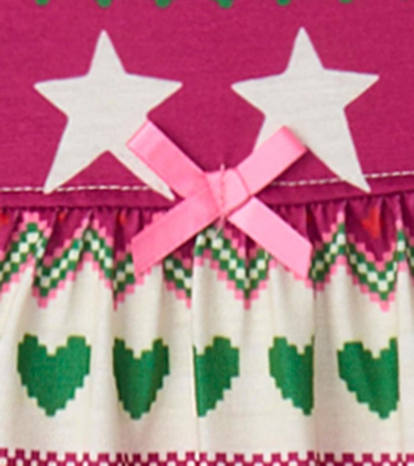 Girls Holiday Fair Isle Long Sleeve Girls Nightgown | Hatley Sleepwear