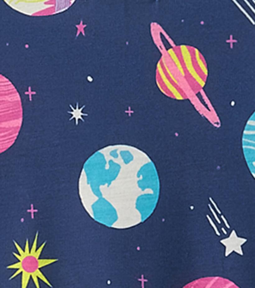 Girls Interstellar Long Sleeve Girls Nightgown | Hatley Sleepwear