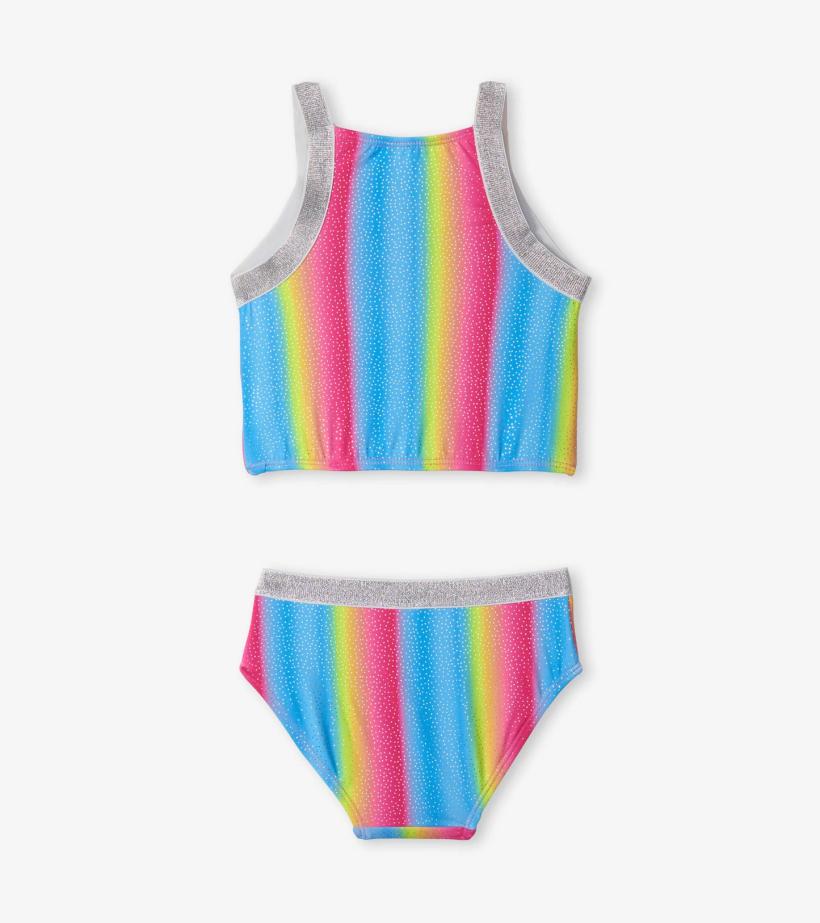 Girls Jelly Bean Rainbow Tankini Set | Hatley Swimwear