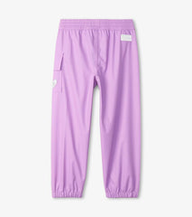 Girls Lilac Rain Pants | Hatley Rainwear