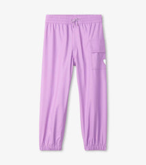Girls Lilac Rain Pants | Hatley Rainwear
