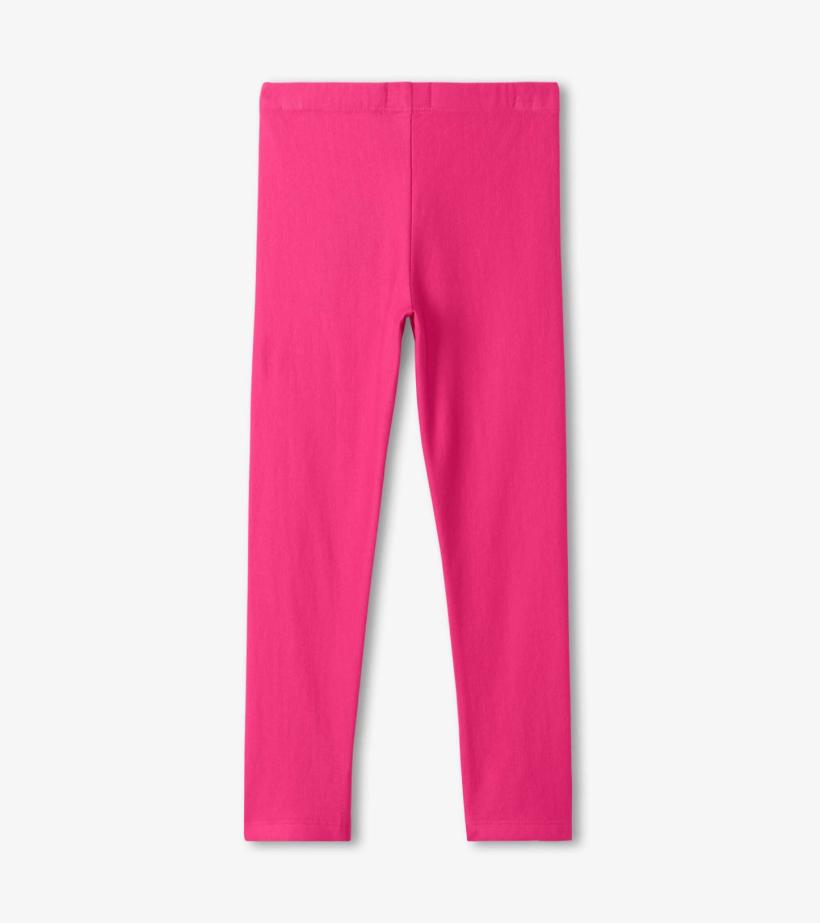 Girls Magenta Cozy Leggings | Hatley Bottoms